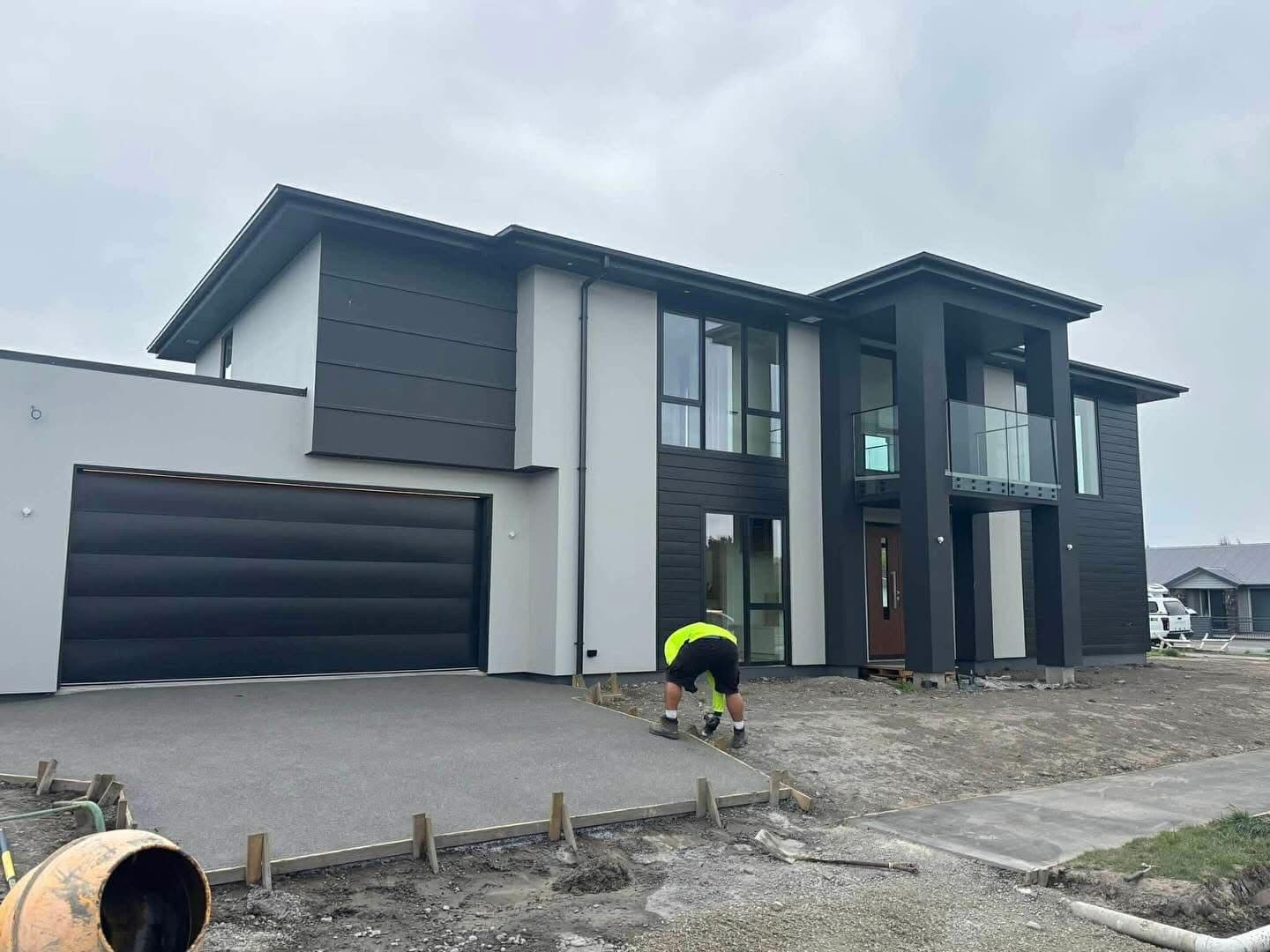 New Build Two-Storey Exterior — Garden City Painters Christchurch