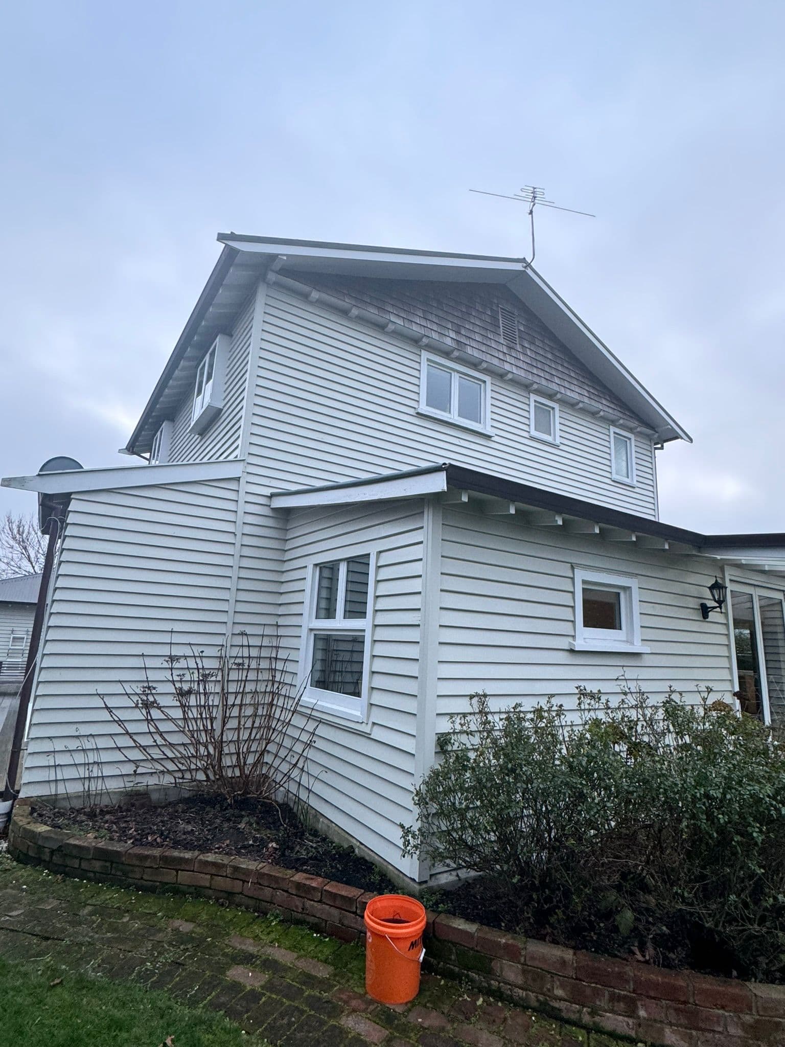 Two-Storey Weatherboard Repaint — Garden City Painters Christchurch